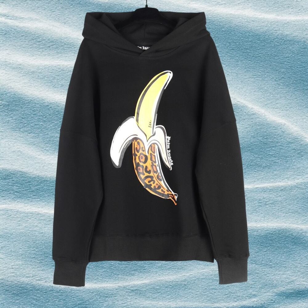 Palm Angels Black Hoodie